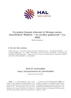 La Réinvention du Mexique Ancien par Jean-Frédéric Waldeck