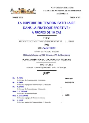 Engagement et Structure de la Faculté de Médecine et de Pharmacie de Marrakech
