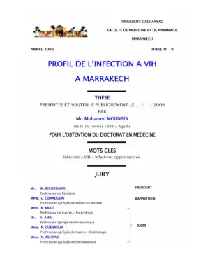 Présentation de la Faculté de Médecine et de Pharmacie de Marrakech